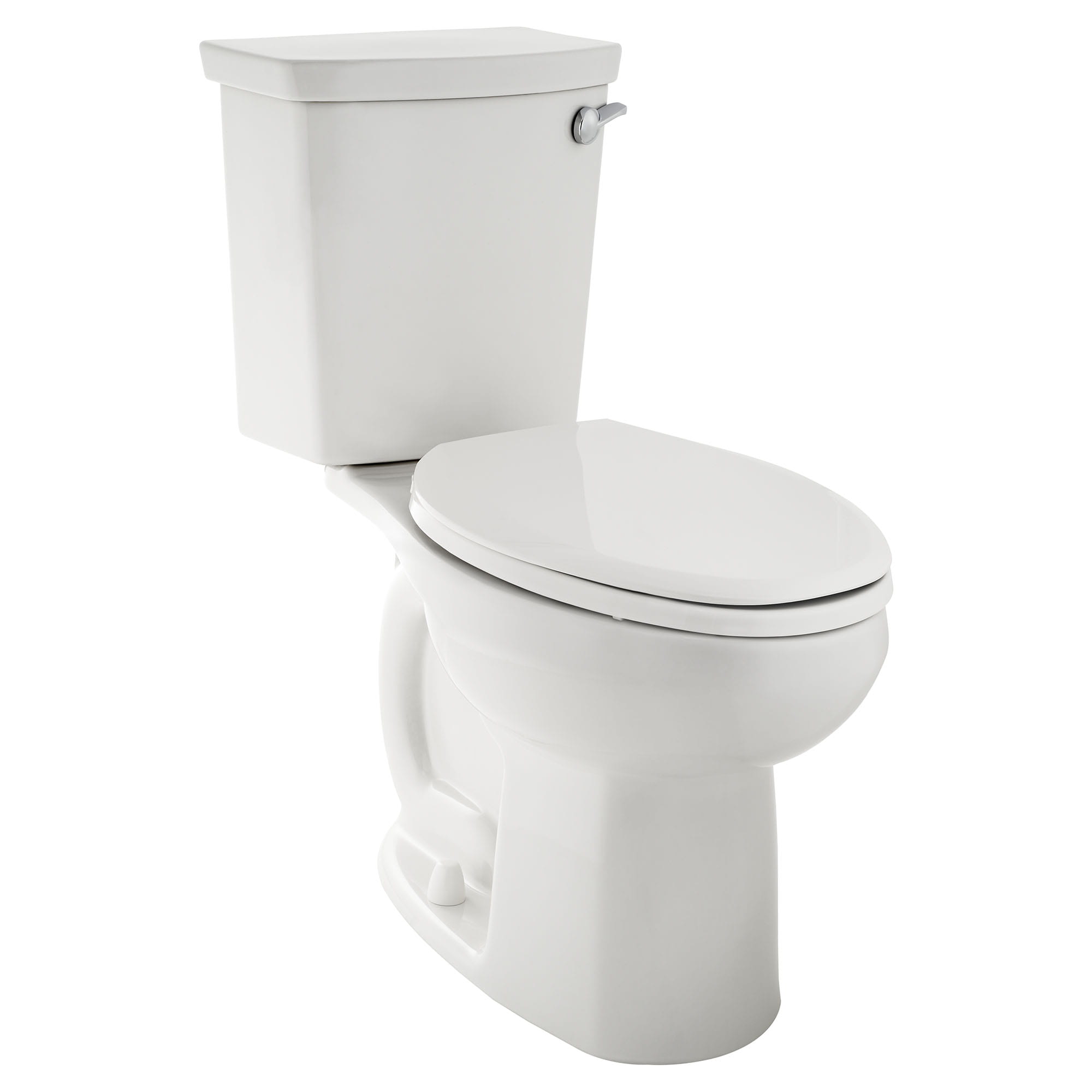 H2Optimum® Two-Piece Dual Flush 1.1 gpf/4.2 Lpf Chair Height Right-Hand Trip Lever Elongated Toilet Less Seat